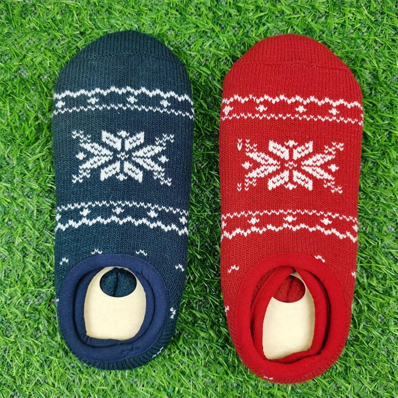 加厚保暖冬季羊绒毛巾内拉毛女袜