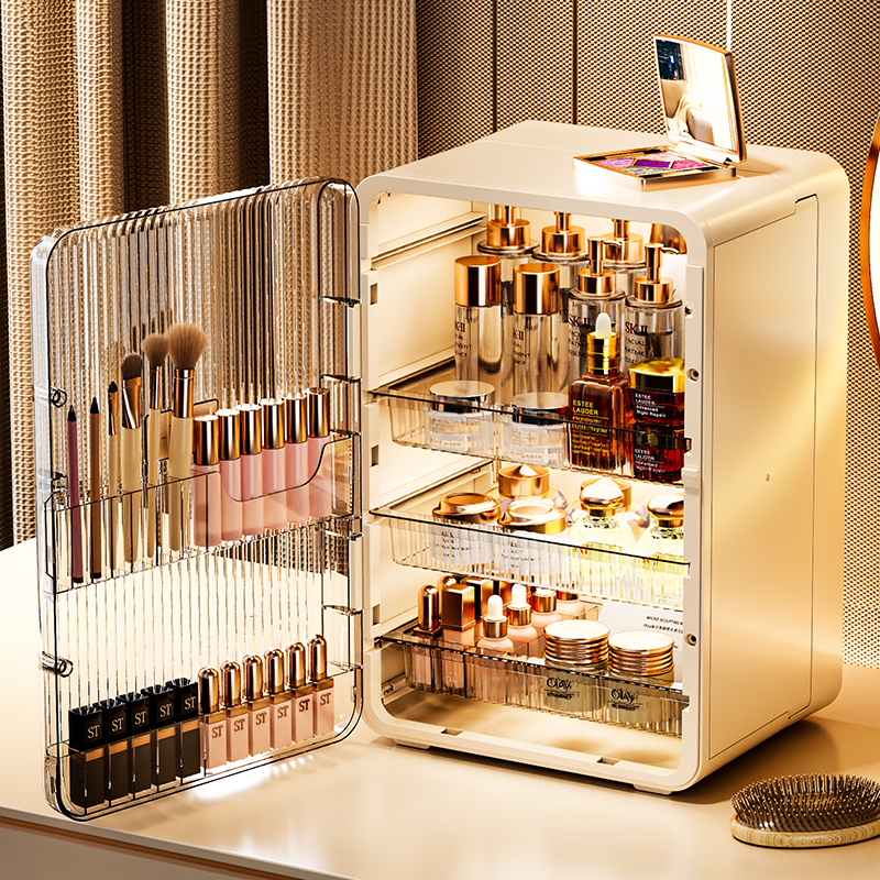 化妆品收纳盒大容量高级感