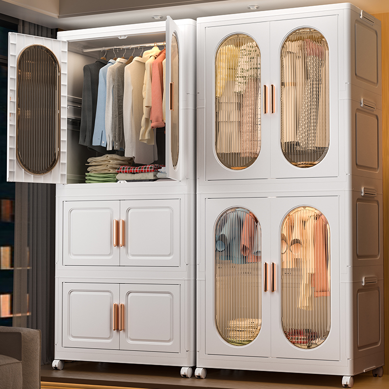 免安装宝宝衣柜收纳柜婴儿小衣橱