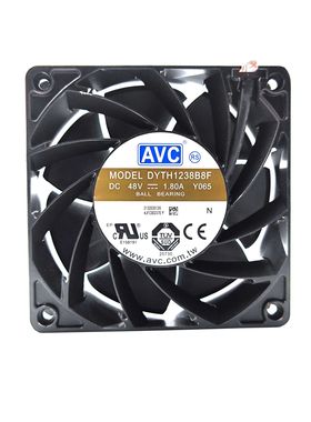 DYTH1238B8F AVC 12038 48V 12CM铝框耐高温暴力大风量散热风扇