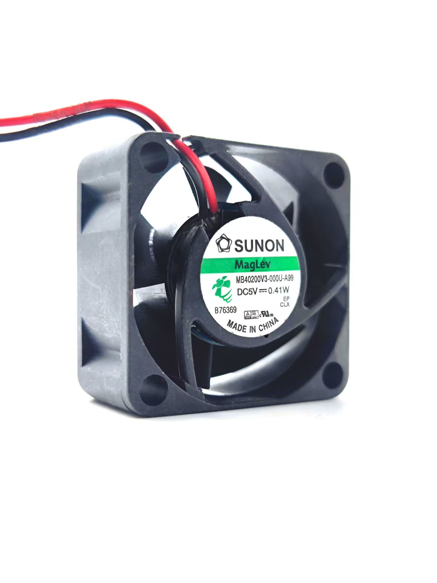 原装SUNON建准 4020 5V 0.41W 4CM磁悬浮超静音交换机散热风扇