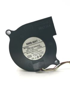 BM5125-04W-B39 原装NMB 5025 12V 5CM 超静音离心涡轮鼓风机风扇