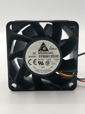 FFB0612EHE 原装台达6038 12V 1.20A 6CM暴力服务器散热风扇