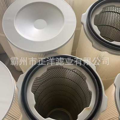 工业除尘滤芯六耳快拆滤筒喷砂抛丸除尘器静电喷涂阻燃防静电