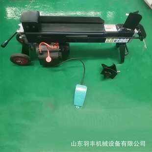 液压劈木机 110v电动破柴机 脚踩劈柴神器家用农村砍柴