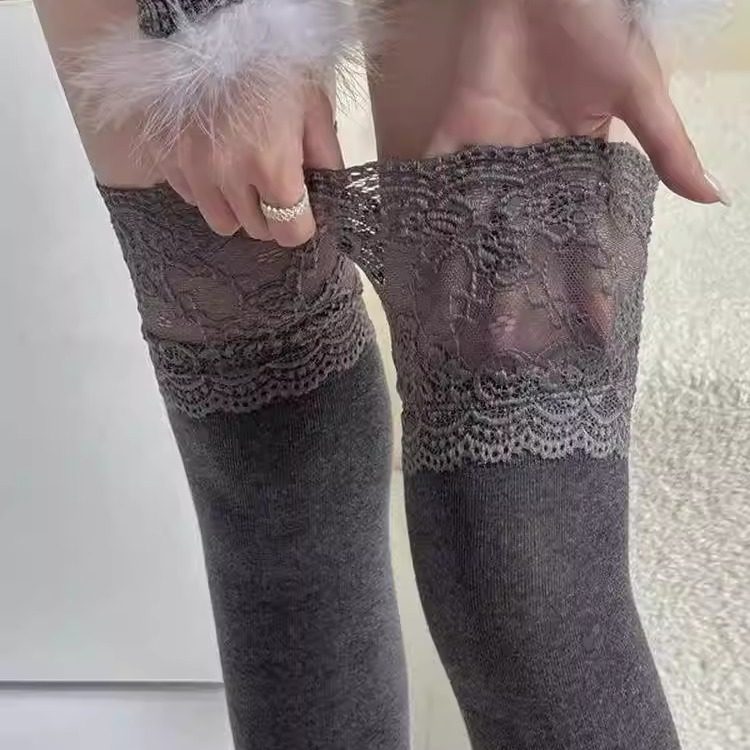 美拉德蕾丝小腿袜~纯欲天花板！