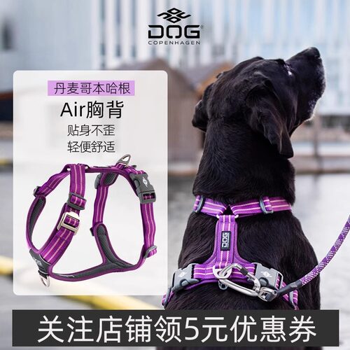 哥本哈根狗胸背带防爆冲项圈狗绳