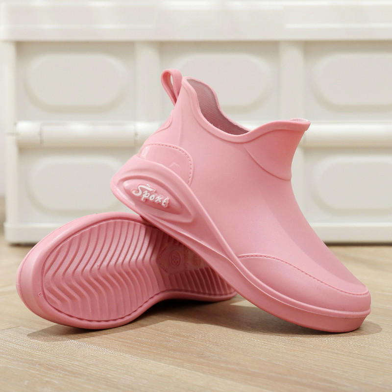 英式雨鞋女式新款时尚雨靴防水平底休闲防滑厨房工作洗车胶鞋买菜,女鞋,雨鞋,淘宝优惠券,粉丝福利购,淘宝优惠卷