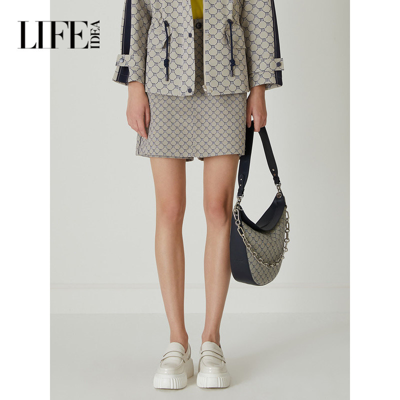 莱芙艾迪儿品牌女装秋季新款小众设计感百搭职业半身短裙套裙,女装/女士精品,半身裙,淘宝优惠券,粉丝福利购,淘宝优惠卷