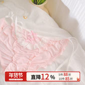 女士性感制服少女学生冰丝内裤 日漫少女2 日系纯欲风三角裤 女绑带