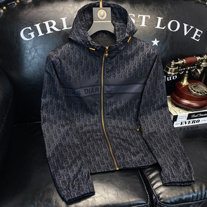 ZeroDegreeNorth!高端连帽外套男装秋季潮牌帅气休闲韩版修身夹克