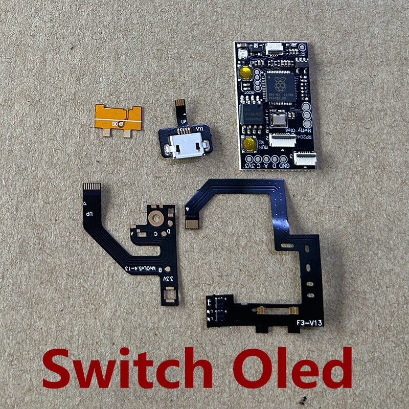 NS 라즈베리 칩 RP2040은 스위치|스위치 배터리 수명 버전|OLED|라이트 스카프 케이블에 적합합니다