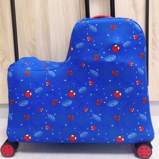 迪士尼正品箱套木马行李箱套艾莎公主漫威防尘罩子旅行箱套骑行箱