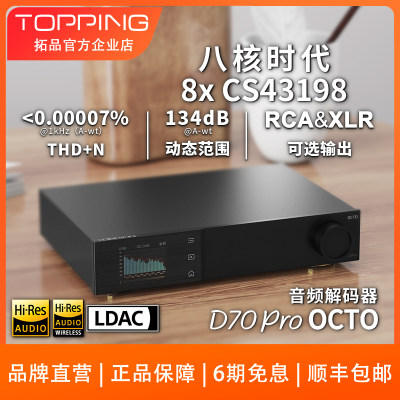 TOPPING拓品解码器8xCS43198