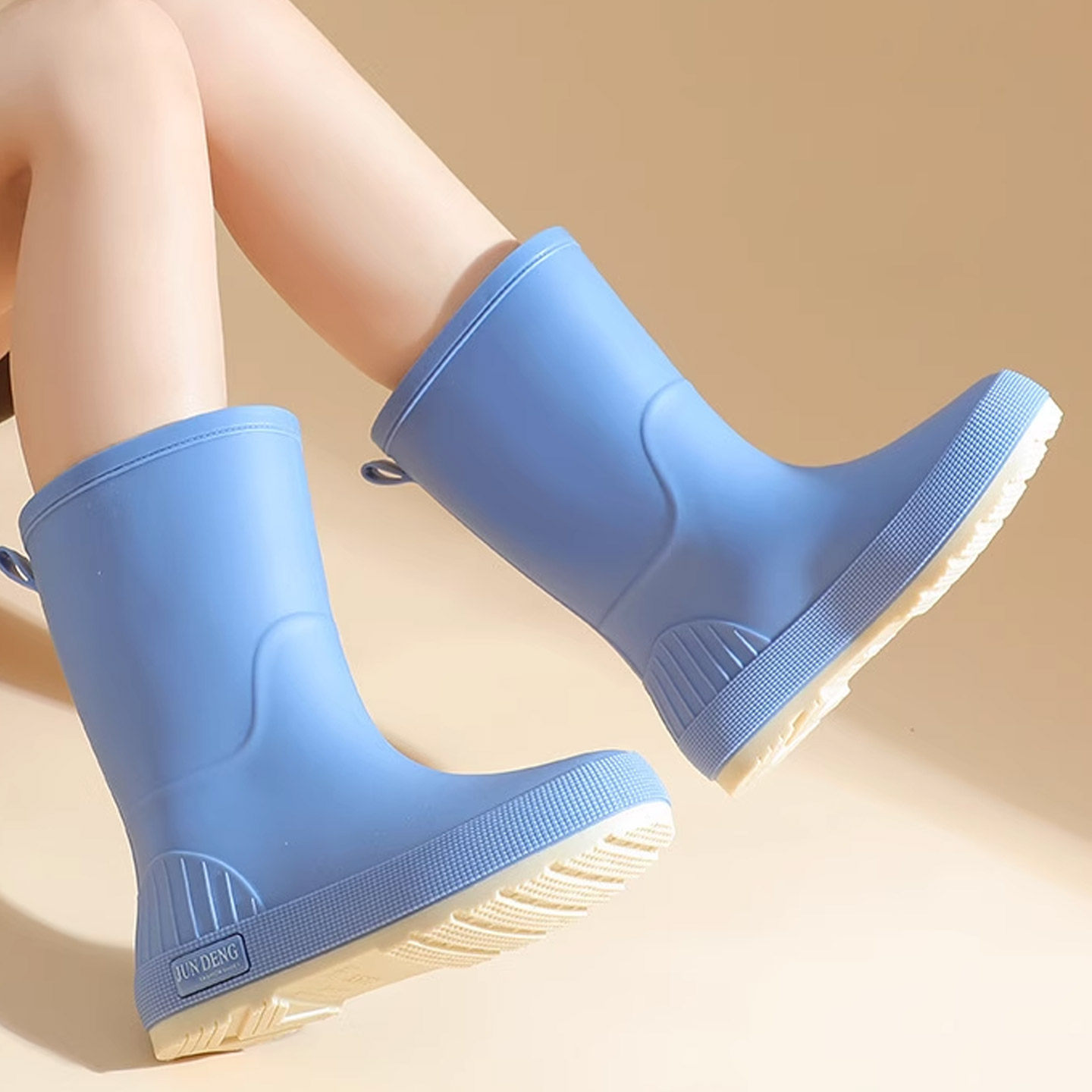 新款雨鞋女士高筒雨靴中筒防滑防水加绒胶鞋套鞋时尚高筒耐磨水鞋