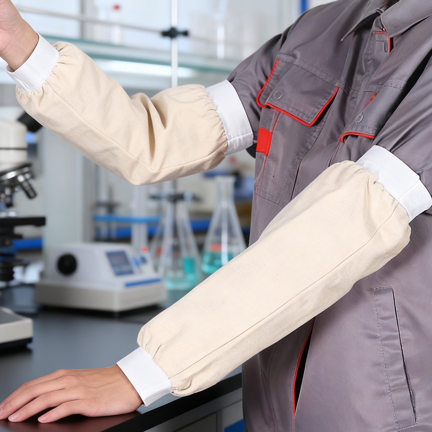 焊工用全棉白帆布加厚