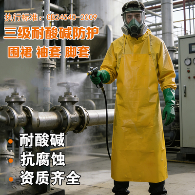 耐酸碱防腐实验室化工防护服