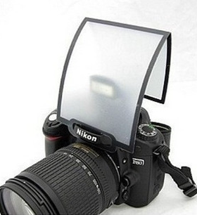 通用内闪柔光片 适用 佳能单反相机闪光灯柔光罩 摄影道具