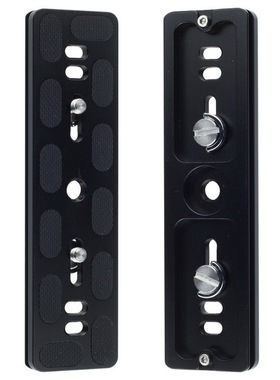 200MM云台加长快装板三脚架全景云台快装板长焦镜头延长板支架