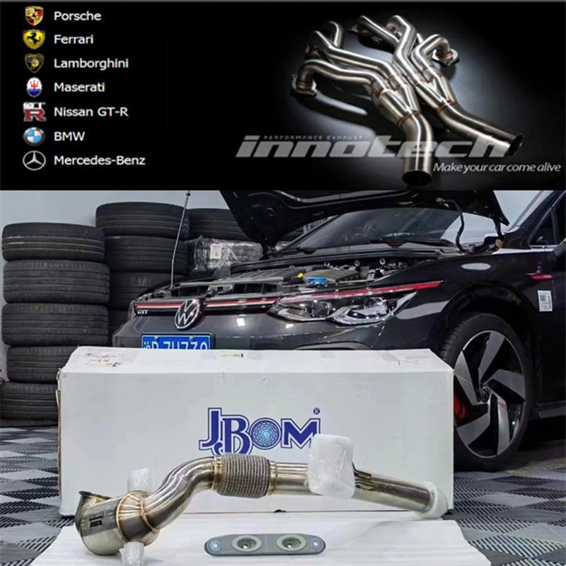 高尔夫6/7/8代GTI/6R/7R改装CSK/RES/JBOM/MACH5头段中尾段排气管