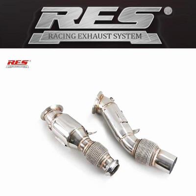 RES排气管适用F30/F32/F35 N20高流量三元 B48直通头段