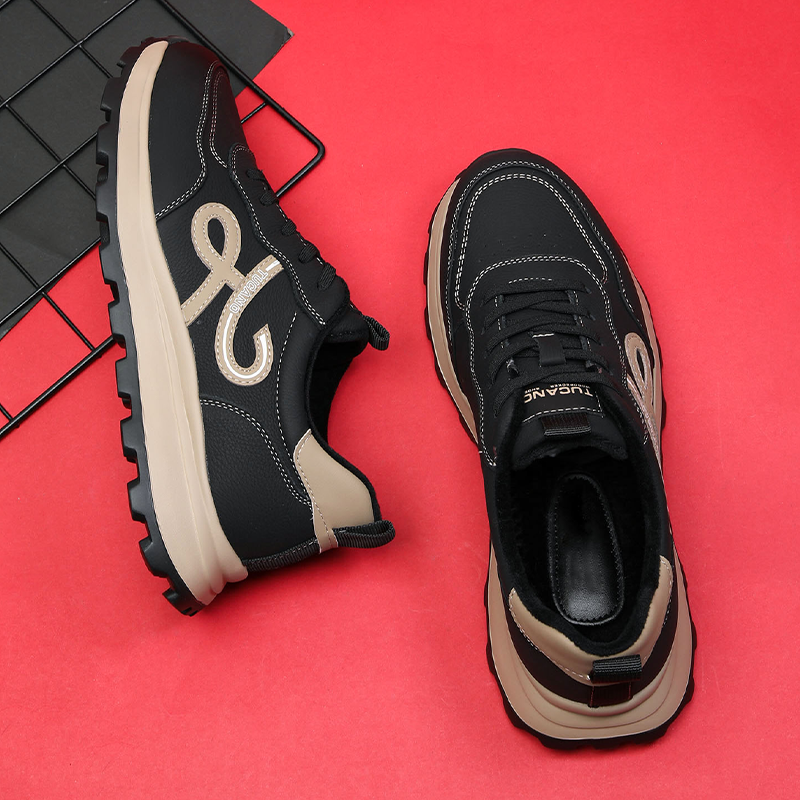 发泡厚轻软底加绒保暖棉鞋