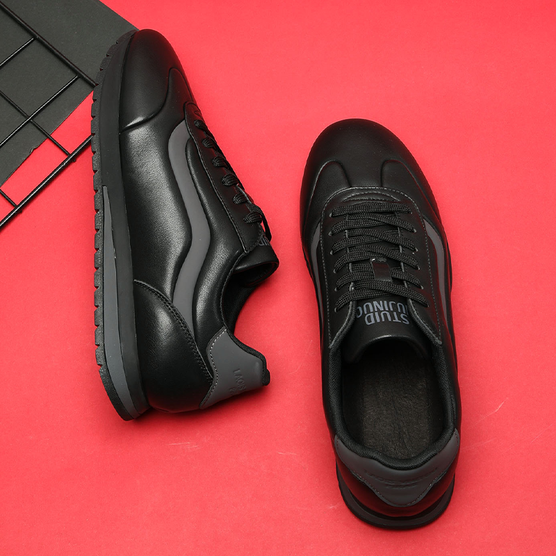 头层牛皮运动休闲鞋软底舒适潮鞋