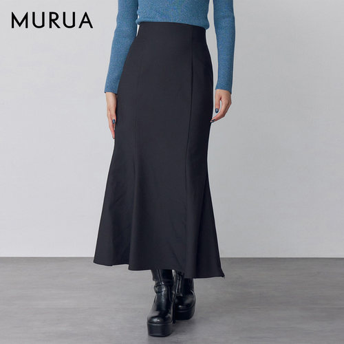 MURUA25秋冬新品开叉鱼尾半身裙