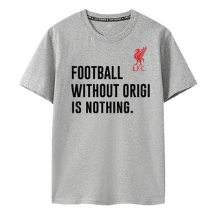 马蒂普同款短袖T恤FOOTBALL WITHOUT ORIGI IS NOTHING奥里吉上衣