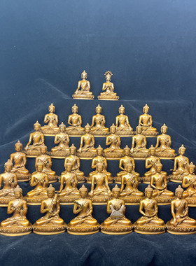 三十五佛/35佛/铜像纯铜造像梵天佛堂佛具法器佛饰摆件供奉定制