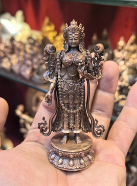 白度母/站姿白度母/度姆/卓玛/梵天藏传10cm精品佛像摆件