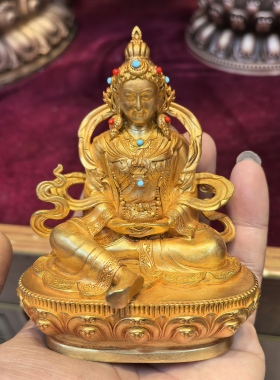 莲花生弟子/伽布/赤松德赞/梵天藏传精品佛像摆件