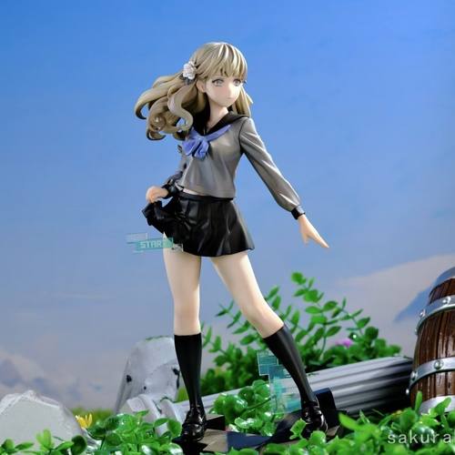 十三机兵防卫圈游戏站姿美冬坂五百里手办模型摆件