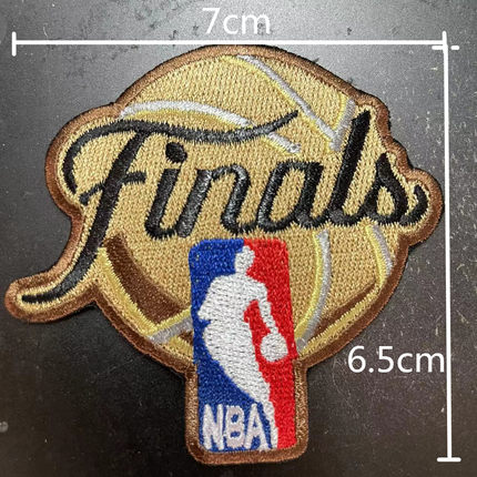 NBA2022年总决赛徽章篮球纪念徽章背胶布贴运动patch刺绣标