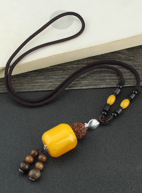 佛珠木珠天珠项链简约个性