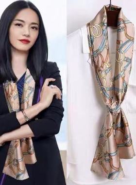丝巾女聚酯纤维百搭时尚