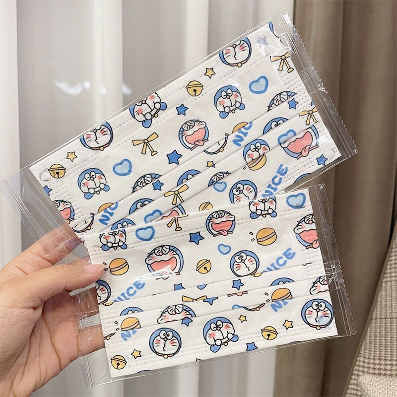 卡通创意加油口罩可爱女高颜值