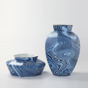 客厅轻奢风插花摆件软装饰品