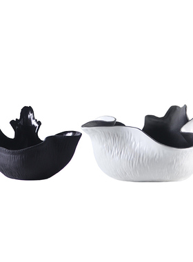 北欧风异形陶瓷样板间售楼部花器