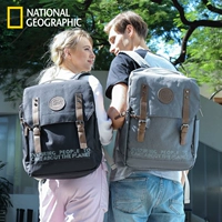 National Geographic National geographic, водонепроницаемый школьный рюкзак, для влюбленных, в корейском стиле