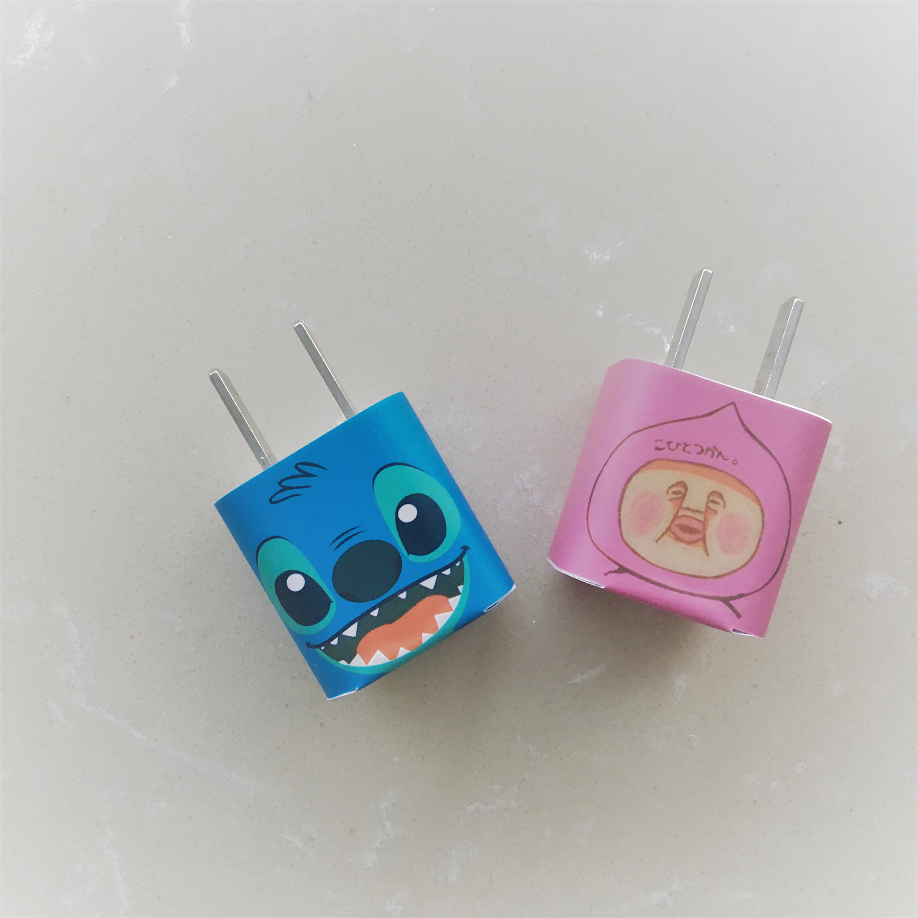 ¿É°®¿¨Í¨ Æ»¹ûiphone5/6sp/7/8p/X³äµçÆ÷ÌùÖ½³äµçÍ·Ìù°üÓÊ
