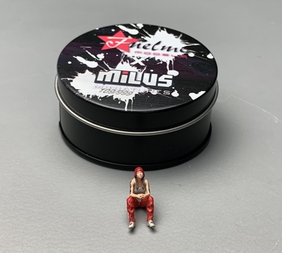 富美Fuelme MILUS联名1:64 Figure 限量街头女孩人偶模型场景摆设