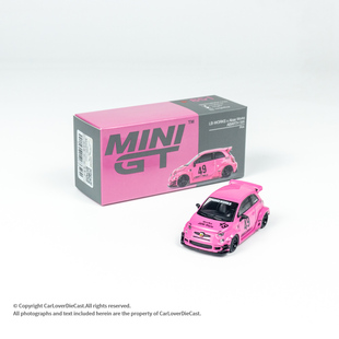 MINIGT LBWK Works 合金汽车模型 595 Abas ABARTH