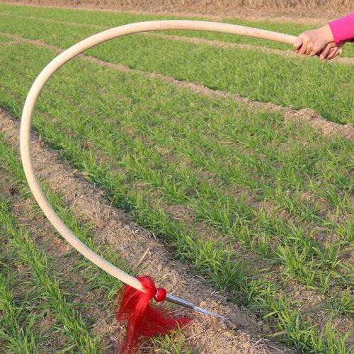 进口印尼藤杆韧性佳，枪头美观大方安全可靠