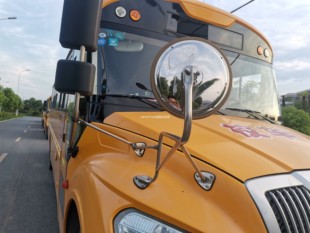 校车大圆镜车头盲区镜补盲镜倒车镜反光镜后视镜适用于宇通中通