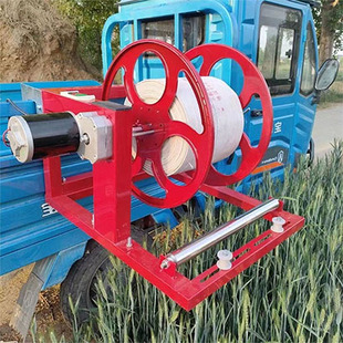 新款 电动水带收卷机48v60v农田农用浇地水管管器灌溉滴灌收纳神器