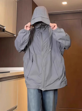 防紫外线冰丝防晒衣服男户外