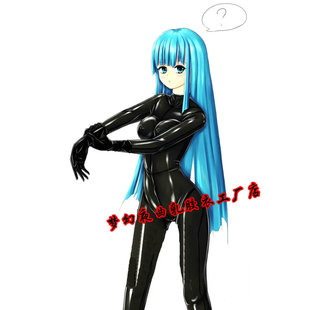 kigurumi肤色乳胶衣服男女全包乳胶紧身衣cd 透明肤色cosplay胶衣