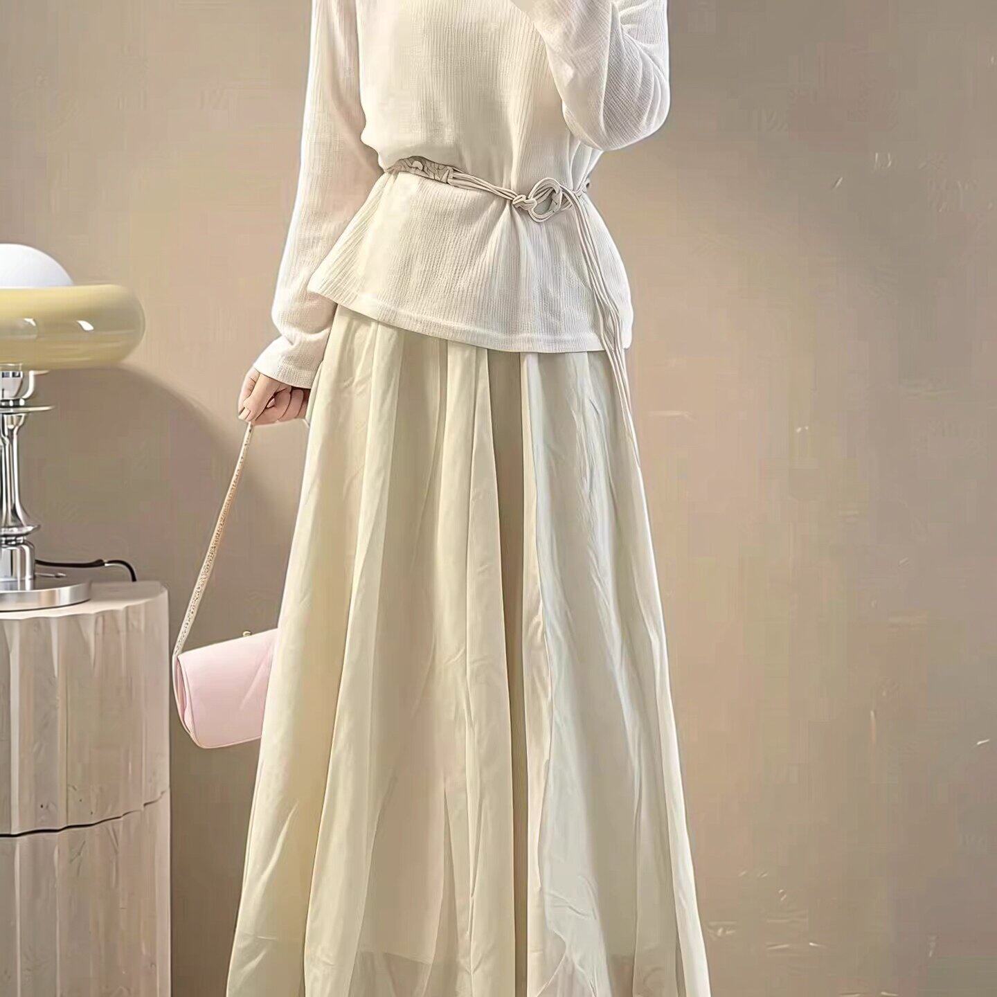 早春独特漂亮法式套装连衣裙子女夏2026新款超火巨好看长裙一整套