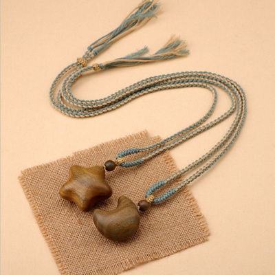 优雅家盼星星原创绿檀木星星月亮